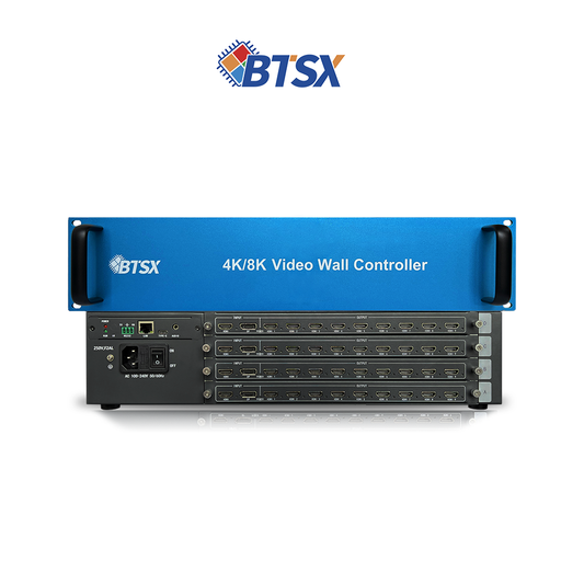 Процессор видеостены Bitvisus 8K60 с HDMI/DP, 4 входа, 32 выхода, на заказ