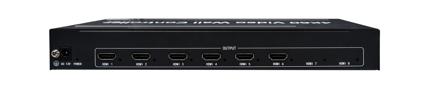 BIT-VWC-106Контроллер видеостены Bitvisus BIT-VWC-106: 1x6 HDMI/DP, 4K@60Гц — для видеонаблюдения, рекламы и выставок