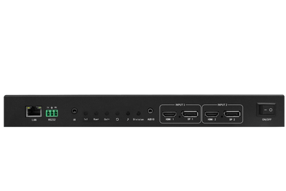 4K процессор видеостены Bitvisus 3x3 60Hz — 2 входа, 9 выходов, HDMI и DisplayPort