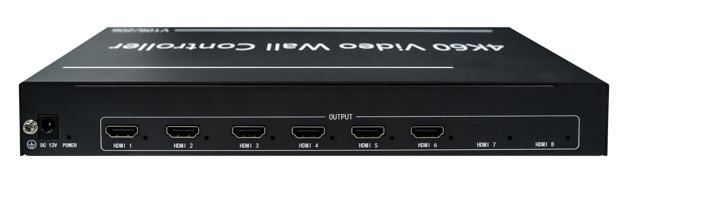 BIT-VWC-106Контроллер видеостены Bitvisus BIT-VWC-106: 1x6 HDMI/DP, 4K@60Гц — для видеонаблюдения, рекламы и выставок