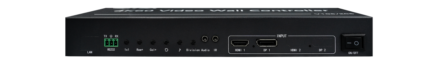 BIT-VWC-106Контроллер видеостены Bitvisus BIT-VWC-106: 1x6 HDMI/DP, 4K@60Гц — для видеонаблюдения, рекламы и выставок