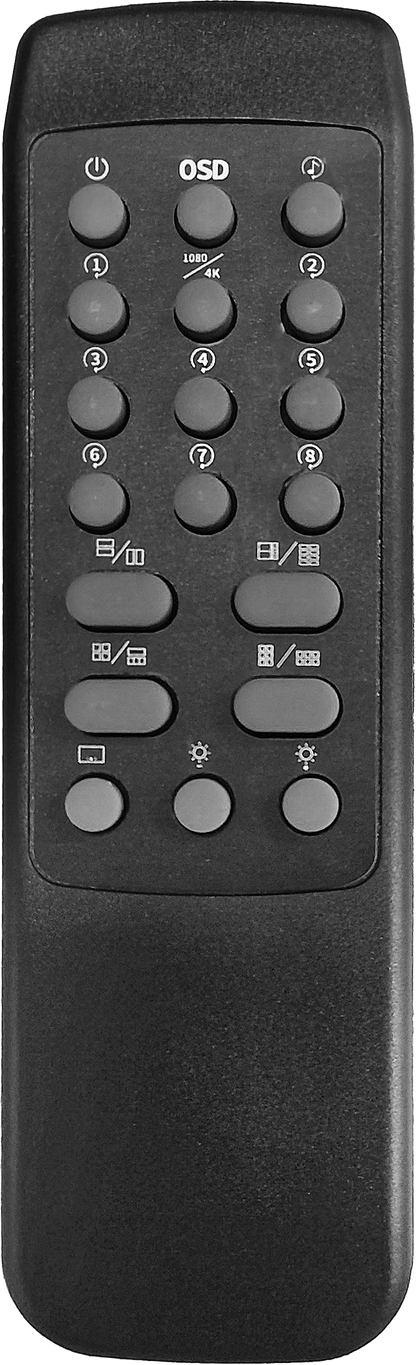 Bitvisus матричный переключатель 8x1 HDMI DP 4K 60Гц с разделением на 8