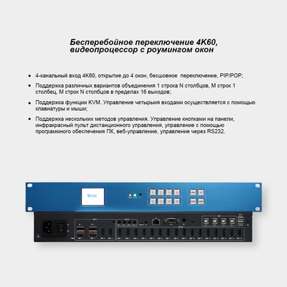 4K60_4 input_switching_PIP_POP_seamless_16 Экран сращивания 
